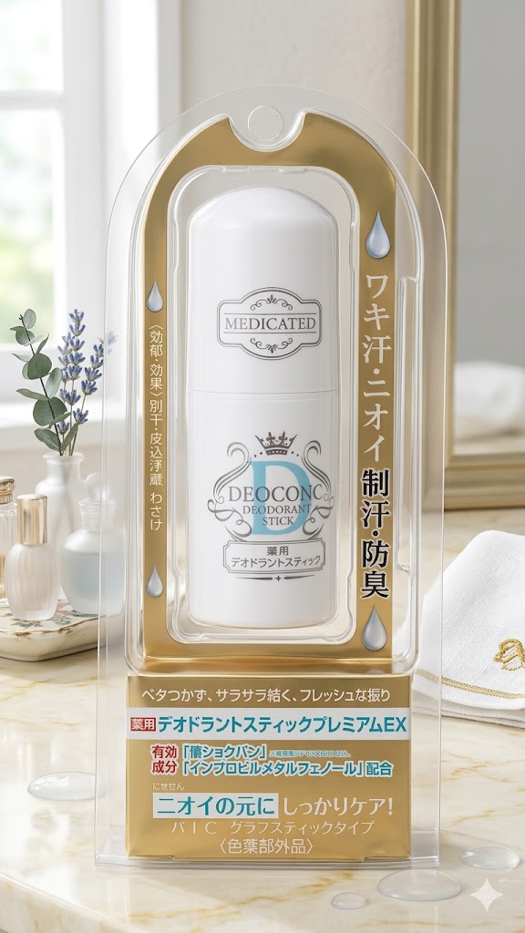 Deoconc Medicated Deodorant Stick Premium EX - Image 2