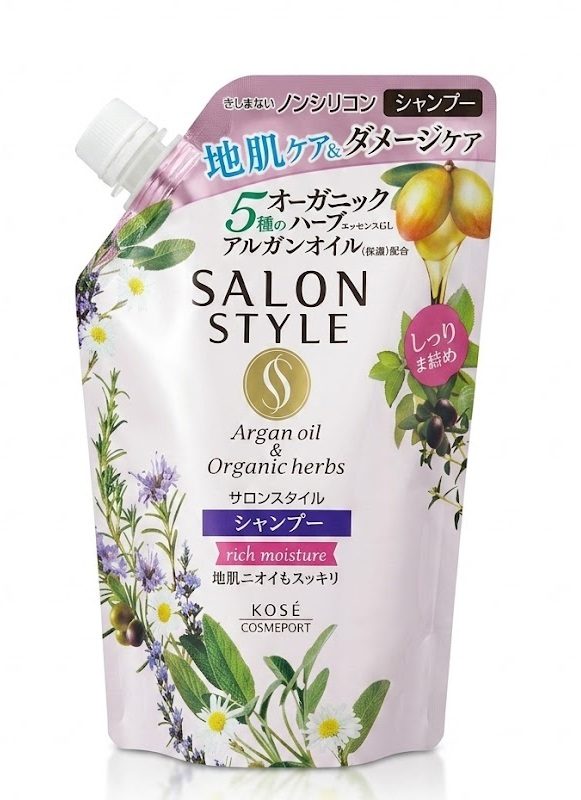 Kose - Salon Style Argan Oil & Organic Herbs Conditioner Rich Moisture