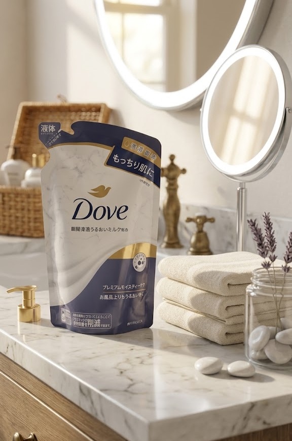 Dove Premium Moisture Care Body Wash - Image 2