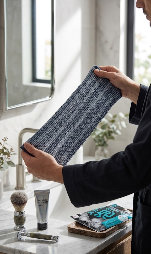 Kirel-ni foaming body towel (For Men) - Image 2
