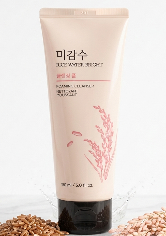 The Face Shop Rice Water Bright Foaming Cleanser