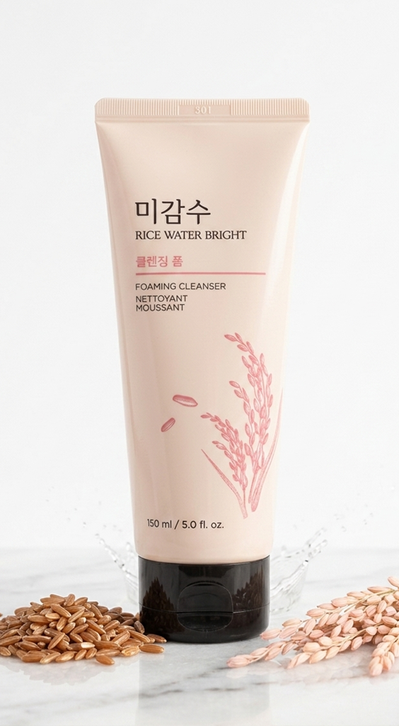 The Face Shop Rice Water Bright Foaming Cleanser