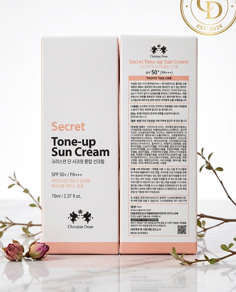 Christian Dean Secret Tone-up Sun Cream - Image 2