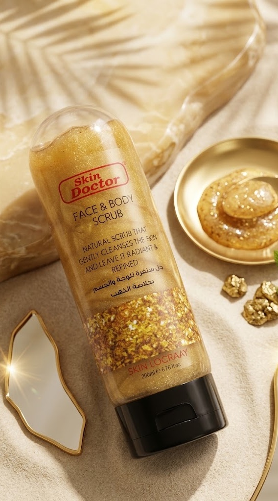 Skin Doctor Face & Body Scrub (Gold Extract variant) - Image 2