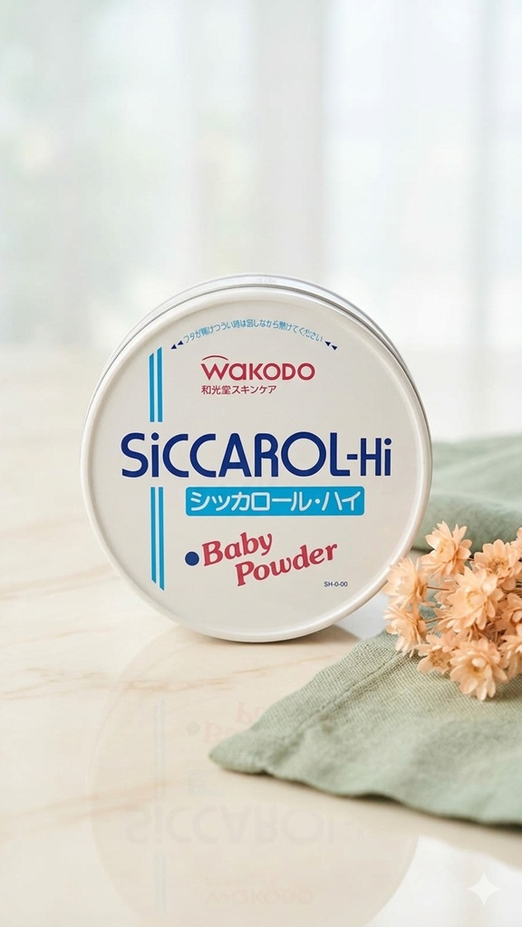 Wakodo Siccarol-Hi Baby Powder
