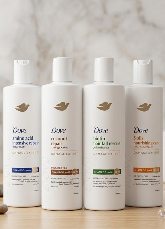 Dove Damage Expert line