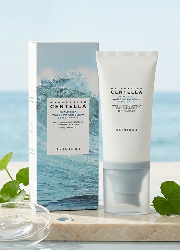 SKIN1004 Madagascar Centella Hyalu-Cica Water-Fit Sun Serum