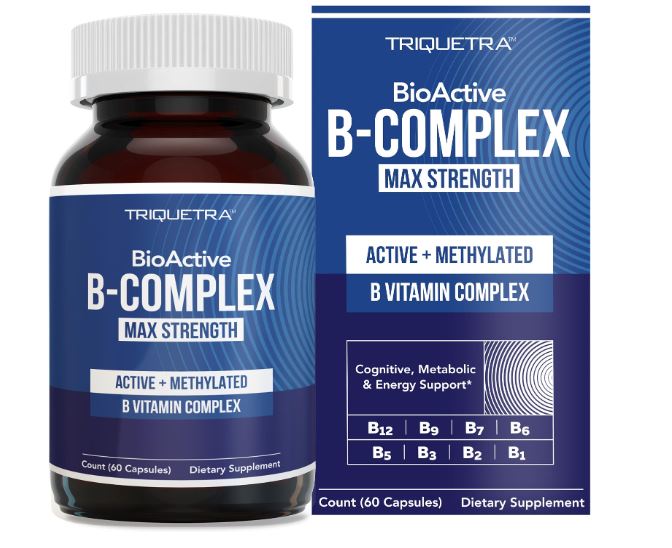 Triquetra BioActive B Complex, Bloodstream Ready & Methylated